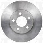 Order Front Disc Brake Rotor by TOP QUALITY - 8-680027 For Your Vehicle