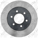 Order Front Disc Brake Rotor by TOP QUALITY - 8-680181 For Your Vehicle