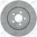 Order Front Disc Brake Rotor by TOP QUALITY - 8-780256 For Your Vehicle