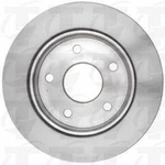 Order Front Disc Brake Rotor by TOP QUALITY - 8-780258 For Your Vehicle