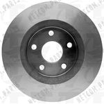 Order Front Disc Brake Rotor by TOP QUALITY - 8-780289 For Your Vehicle
