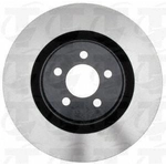 Order Front Disc Brake Rotor by TOP QUALITY - 8-780389 For Your Vehicle