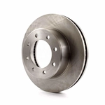 Order Front Disc Brake Rotor by TOP QUALITY - 8-780736 For Your Vehicle