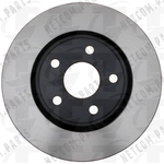 Order Front Disc Brake Rotor by TOP QUALITY - 8-780868 For Your Vehicle
