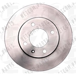 Order Front Disc Brake Rotor by TOP QUALITY - 8-9228 For Your Vehicle