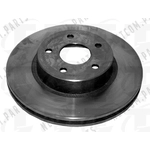 Order Front Disc Brake Rotor by TOP QUALITY - 8-96061 For Your Vehicle