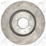 Order Front Disc Brake Rotor by TOP QUALITY - 8-96087 For Your Vehicle