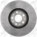 Order Front Disc Brake Rotor by TOP QUALITY - 8-980050 For Your Vehicle