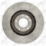 Order Front Disc Brake Rotor by TOP QUALITY - 8-980310 For Your Vehicle