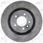 Order Front Disc Brake Rotor by TOP QUALITY - 8-980351 For Your Vehicle