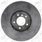 Order Front Disc Brake Rotor by TOP QUALITY - 8-980396 For Your Vehicle