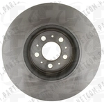 Order Front Disc Brake Rotor by TOP QUALITY - 8-980412 For Your Vehicle