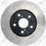 Order Front Disc Brake Rotor by TOP QUALITY - 8-980494 For Your Vehicle
