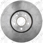 Order Front Disc Brake Rotor by TOP QUALITY - 8-980510 For Your Vehicle