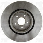 Order Front Disc Brake Rotor by TOP QUALITY - 8-980766 For Your Vehicle
