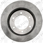 Order Front Disc Brake Rotor by TOP QUALITY - 8-980784 For Your Vehicle