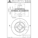 Order ULTRA - FO138 - Front Disc Brake Rotor For Your Vehicle