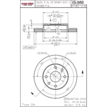 Order EUROROTORS - IS986 - Disc Brake Rotor For Your Vehicle