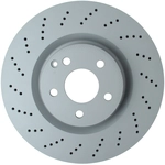 Order ZIMMERMANN - 400.5502.20 - Front Disc Brake Rotor For Your Vehicle