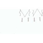 Order CARLSON - 13033 - Front Disc Hardware Kit For Your Vehicle