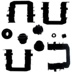 Order Front Disc Hardware Kit by CARLSON - H5890Q For Your Vehicle