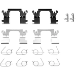 Order Front Disc Hardware Kit by DYNAMIC FRICTION COMPANY - 340-67047 For Your Vehicle