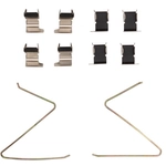 Order DYNAMIC FRICTION COMPANY - 340-80004 - Disc Brake Hardware Kit For Your Vehicle