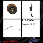 Order Front Disc Pad Sensor Wire by CENTRIC PARTS - 116.35004 For Your Vehicle