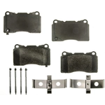 Order AGNA BRAKES - PLD1001ACM - Front Disc Brake Pad Set For Your Vehicle