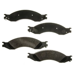 Order AGNA BRAKES - PLD1010CMF - Rear Disc Brake Pad Set For Your Vehicle