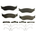 Order AGNA BRAKES - PLD1066CMF - Rear Disc Brake Pad Set For Your Vehicle