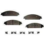 Order AGNA BRAKES - PLD1070CM - Front Disc Brake Pad Set For Your Vehicle