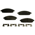 Order AGNA BRAKES - PLD1080CM - Front Disc Brake Pad Set For Your Vehicle