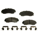 Order AGNA BRAKES - PLD1089CM - Front Disc Brake Pad Set For Your Vehicle