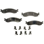 Order Front Disc Pads by AGNA BRAKES - PLD1158CM For Your Vehicle