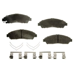 Order AGNA BRAKES - PLD1280CM - Front Disc Brake Pad Set For Your Vehicle