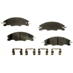 Order AGNA BRAKES - PLD1339CM - Front Disc Brake Pad Set For Your Vehicle