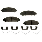 Order AGNA BRAKES - PLD1401CM - Front Disc Brake Pad Set For Your Vehicle