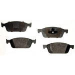 Order AGNA BRAKES - PLD1668CM - Front Disc Brake Pad Set For Your Vehicle