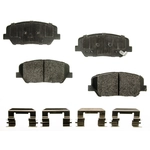 Order AGNA BRAKES - PLD1675CM - Front Disc Brake Pad Set For Your Vehicle