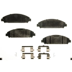 Order AGNA BRAKES - PLD1791CM - Front Disc Brake Pad Set For Your Vehicle