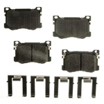 Order AGNA BRAKES - PLD1799CM - Front Disc Brake Pad Set For Your Vehicle