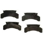 Order AGNA BRAKES - PLD224CMF - Front Disc Brake Pad Set For Your Vehicle