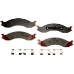 Order Front Disc Pads by AGNA BRAKES - PLD557CMF For Your Vehicle
