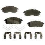 Order AGNA BRAKES - PLD653CM - Front Disc Brake Pad Set For Your Vehicle