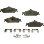 Order Front Disc Pads by AGNA BRAKES - PLD727CM For Your Vehicle