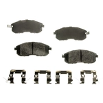 Order AGNA BRAKES - PLD815ACM - Front Disc Brake Pad Set For Your Vehicle