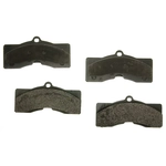 Order AGNA BRAKES - PLD8CM - Rear Disc Brake Pad Set For Your Vehicle