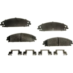 Order Front Disc Pads by AGNA BRAKES - PXD1058 For Your Vehicle