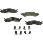 Order Front Disc Pads by AGNA BRAKES - PXD1158 For Your Vehicle